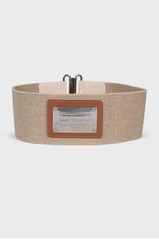 Vintage textile belt