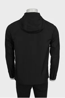 Men's windbreaker with button pockets