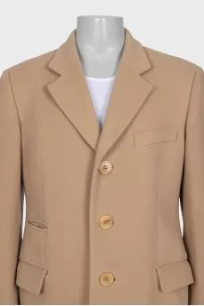Men's brown coat