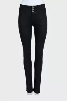 Джинсы черного цвета skinny fit