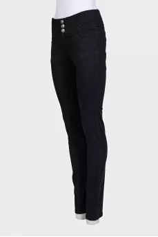 Джинсы черного цвета skinny fit