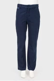 Children's blue trousers