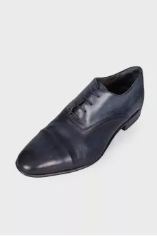 Men's navy blue oxfords