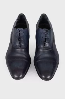 Men's navy blue oxfords