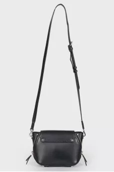 Черная сумка crossbody