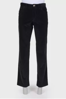 Men's velor trousers