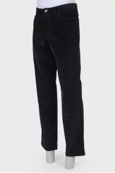 Men's velor trousers