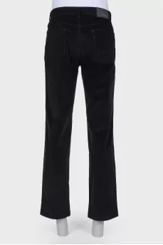 Men's velor trousers