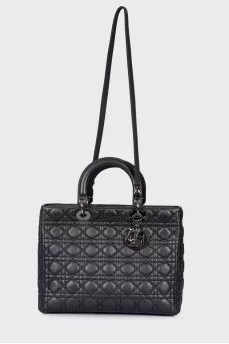 Сумка Large Cannage Lady Dior