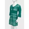 Translucent green top