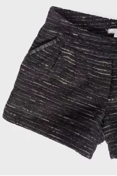 Children's tweed shorts