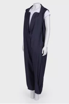 Classic blue jumpsuit
