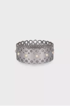 Round cut -off bracelet