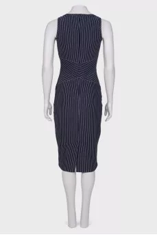 Slim-fit shoulder dress