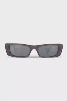 Rectangular sunglasses
