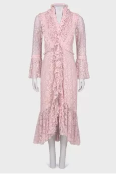 Pink maxi dress