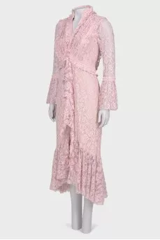 Pink maxi dress