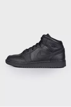 Black high top sneakers