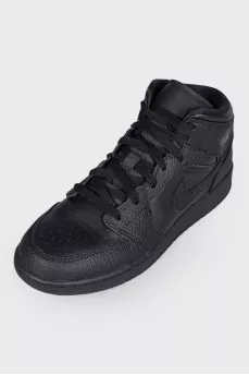 Black high top sneakers