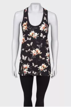 T-shirt with floral print