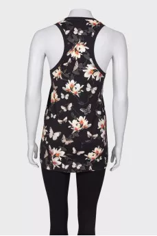 T-shirt with floral print