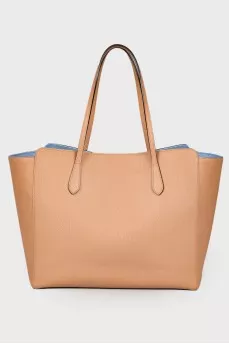 Сумка Swing Two Tone Beige and Blue Shopper