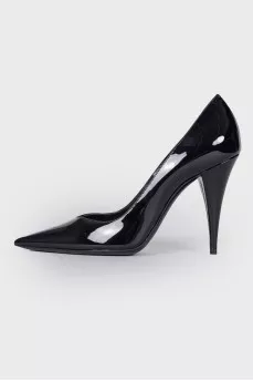 Patent black Zoe shoes