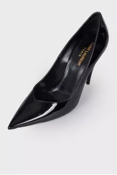 Patent black Zoe shoes