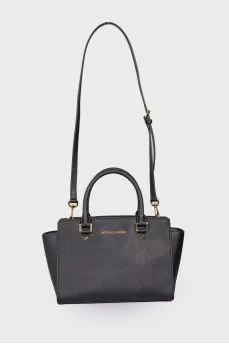 Black bag with carabiner strap