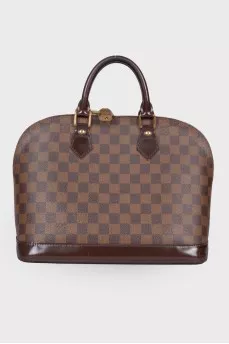 Сумка Alma Damier Ebene Canvas