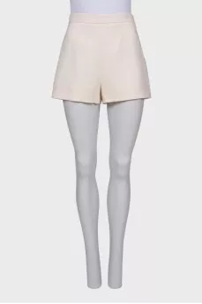 High rise milky shorts