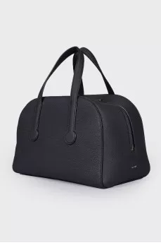 Sporty Bowler leather bag