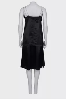 Black suit with a skirt