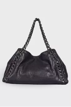 Сумка Modern Chain Tote Caviar East West