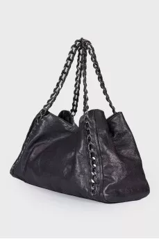 Сумка Modern Chain Tote Caviar East West