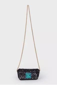 LE COPAIN SEQUINS bag with tag