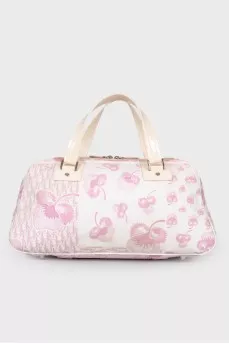 Bag PINK CHERRY BLOSSOM DIORISSIMO BOSTON