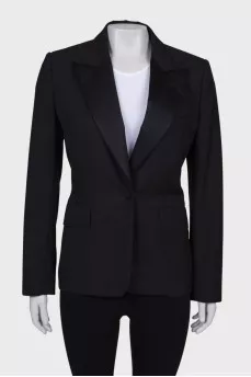 Black wool jacket