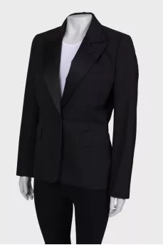 Black wool jacket