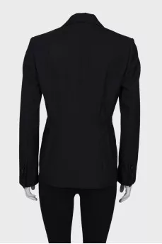 Black wool jacket