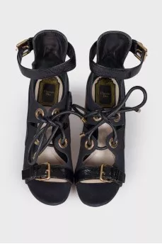 Glorious black sandals