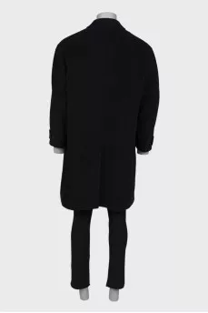 Men's coat with buttons