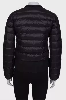 Quilted black jacket
