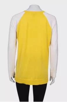 Two tone long sleeve with zip