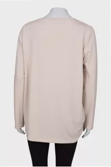 Side draped tunic
