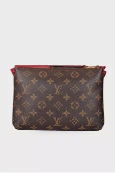 Aurore Monogram Canvas and Leather Twinset bag