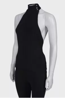 Top with open back