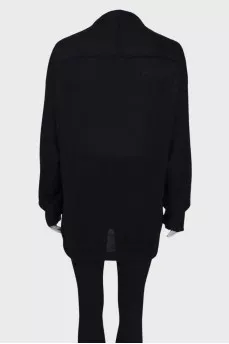 Black button down cardigan