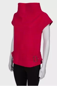 Knitted pink top