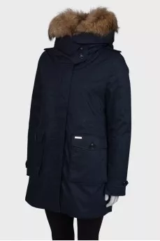 Blue transformer jacket